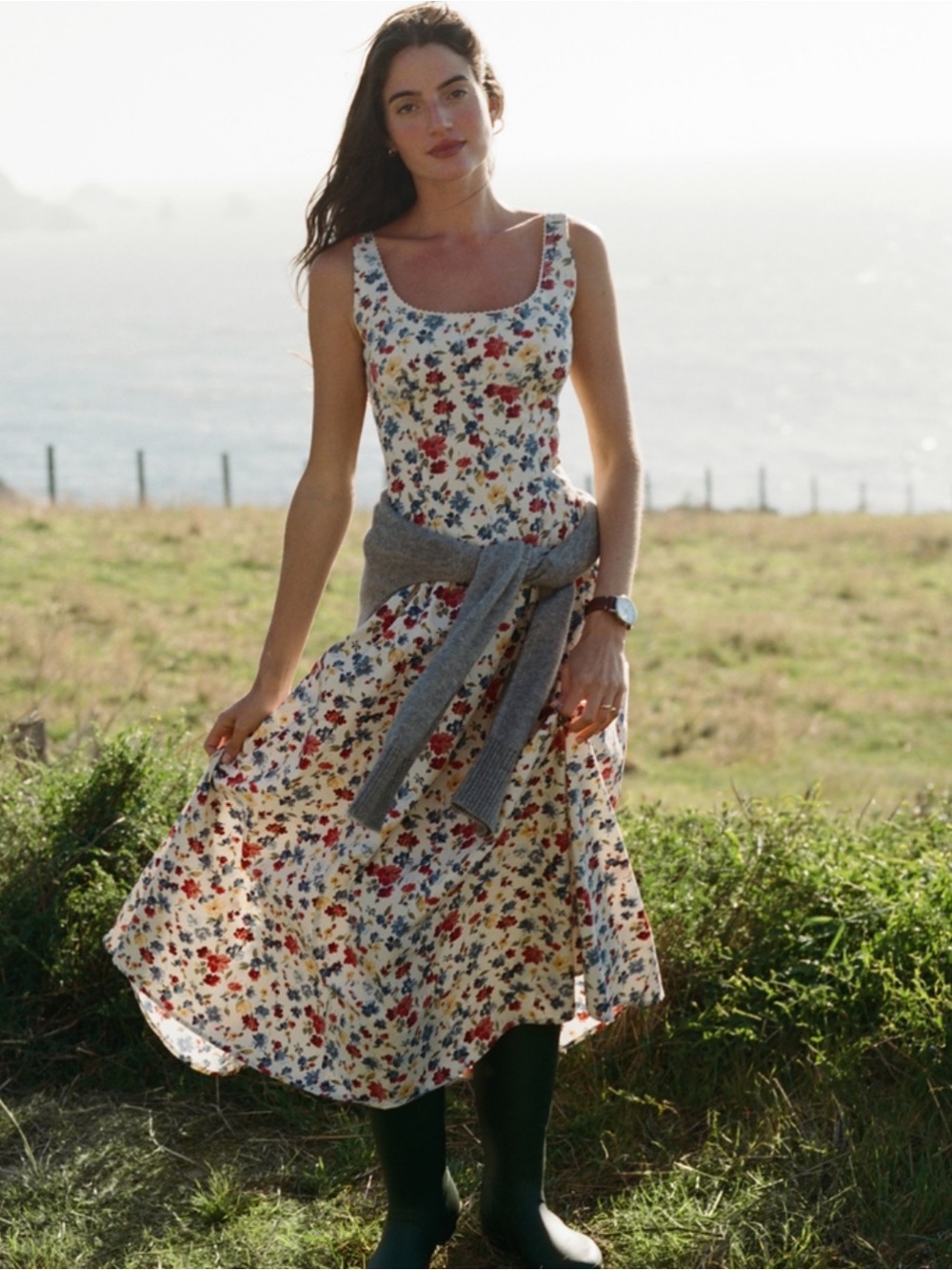 Abercrombie bra free Dylan midi dress